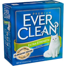 Ever Clean Extra Strength  Unscented 強效無味低敏貓砂  25lbs